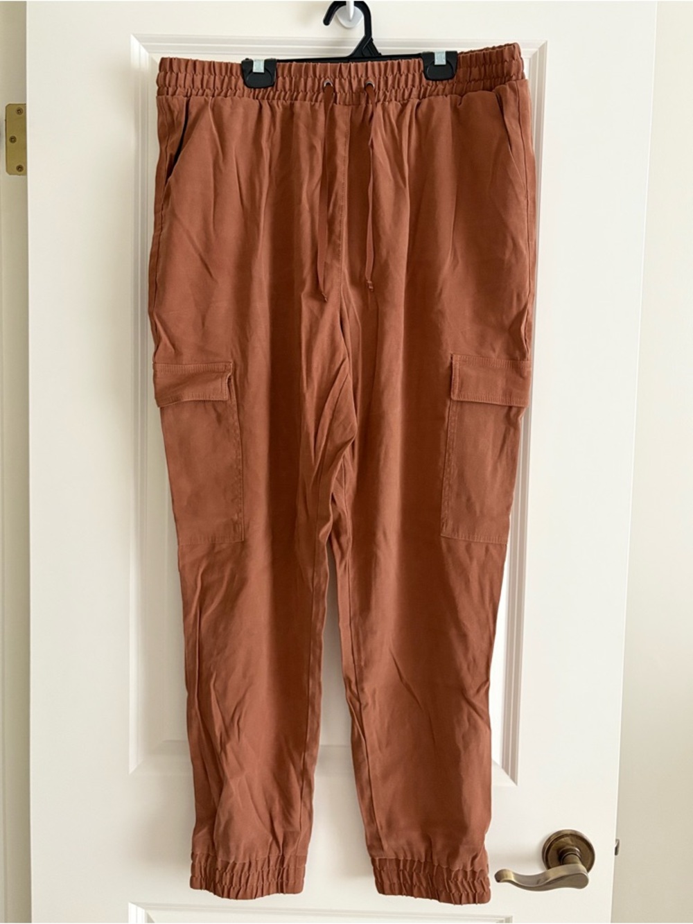 Ricki's Women’s Rust-Colored Cargo Joggers